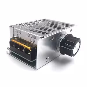 Regulator Napięcia 220V AC 4000W – Sterownik Obrotów Silnika Elektrycznego do Szlifierki, Wentylatora, Okapu, Odkurzacza