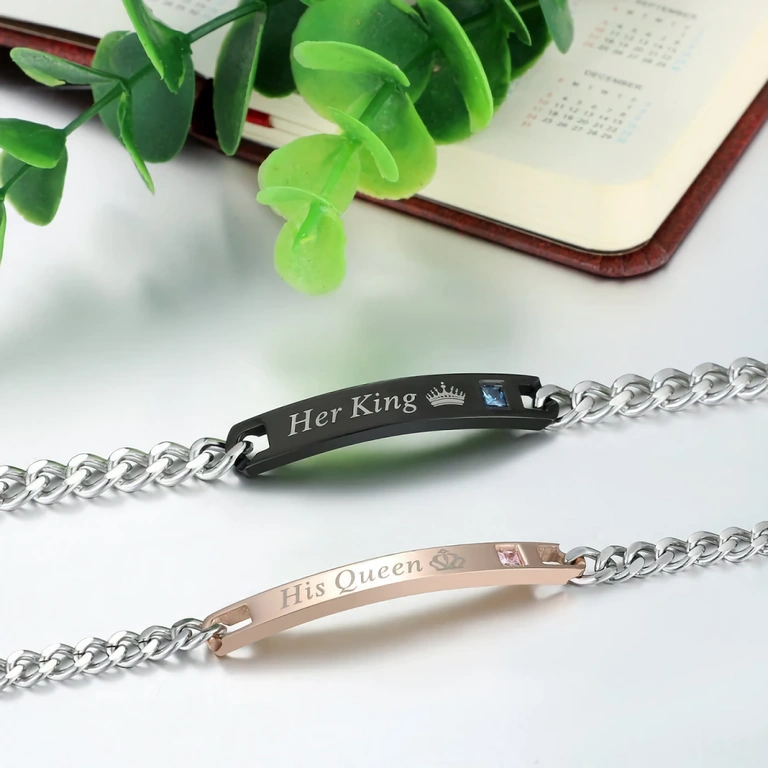 Bransoletki dla par odpowiednie na Walentynki lub rocznice