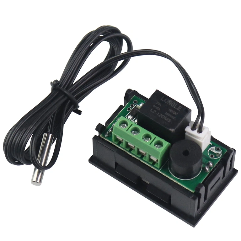 Termostat z przekaźnikiem do sterowania ogrzewaniem i chłodzeniem 12V