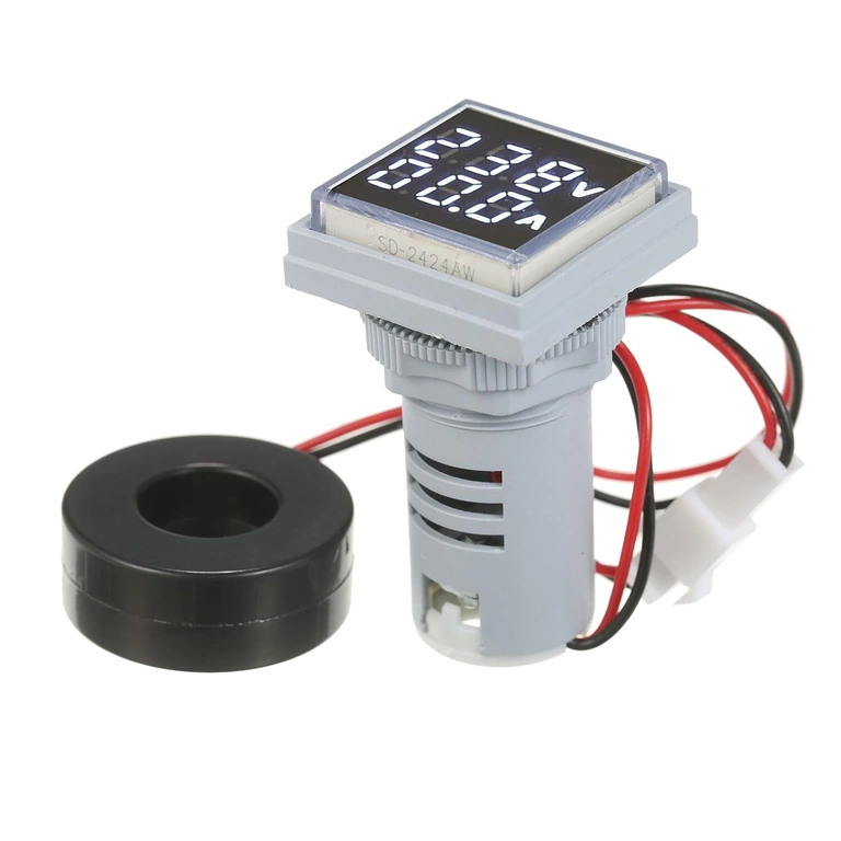 Cyfrowy wyświetlacz o wysokiej jasności do pomiarów AC