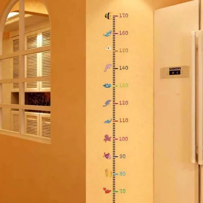 Kolorowy miaromierz ścienny – idealny do pokoju dziecka