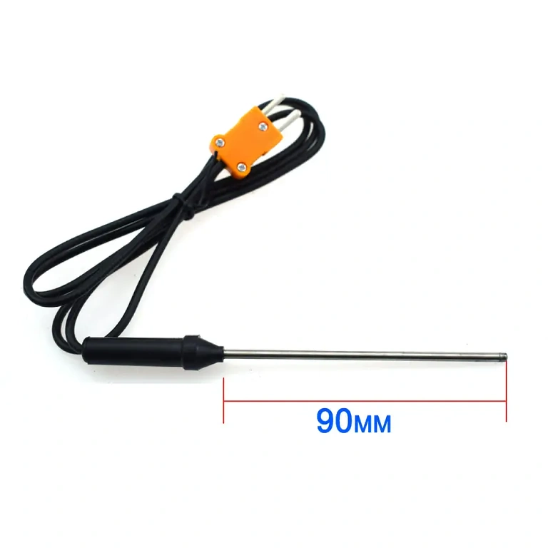 Profesjonalna sonda temperatury typu K do pomiarów do 1300°C