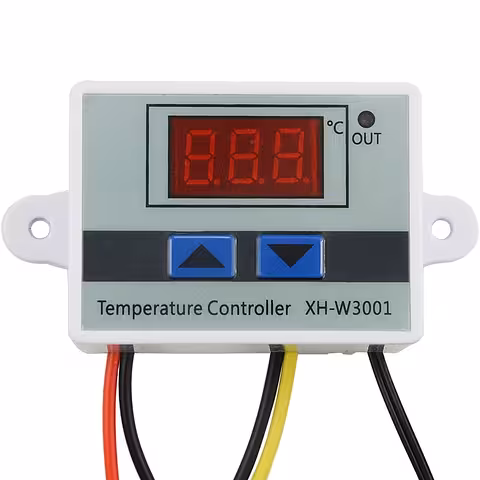 Cyfrowy Termostat Elektroniczny 220V 10A – Sterownik Temperatury do Inkubatora, Wylęgarni, Szklarni, Hodowli