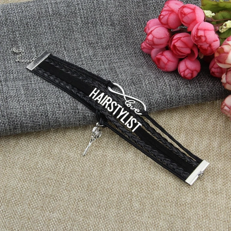 Personalizowana bransoletka dla fryzjerów i stylistów