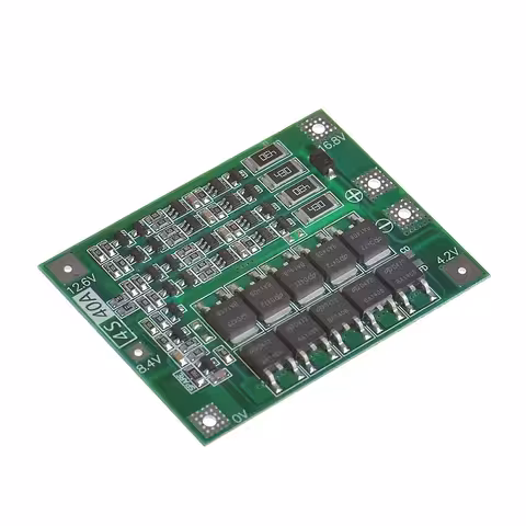 Moduł Ochrony Ładowania i Rozładowania BMS 4S 40A – Akumulatory 18650 Li-Ion 14,8V