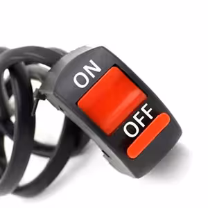 Przełącznik Kierownicy ON/OFF 12V–48V do Motocykla, Roweru, Hulajnogi, Skutera, ATV