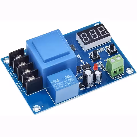 Moduł Ładowania Baterii XH-M602, Regulator Napięcia 3.7V–120V do 12V 24V 48V Samochodów, Paneli Solarnych i UPS