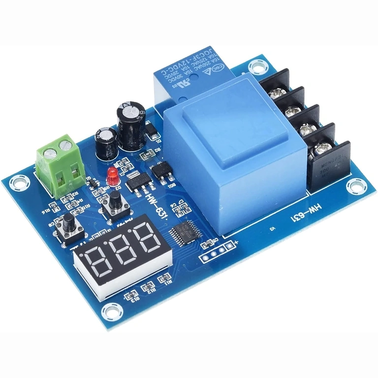 Cyfrowy moduł z ochroną przed przeładowaniem baterii Li-ion i ołowiowych