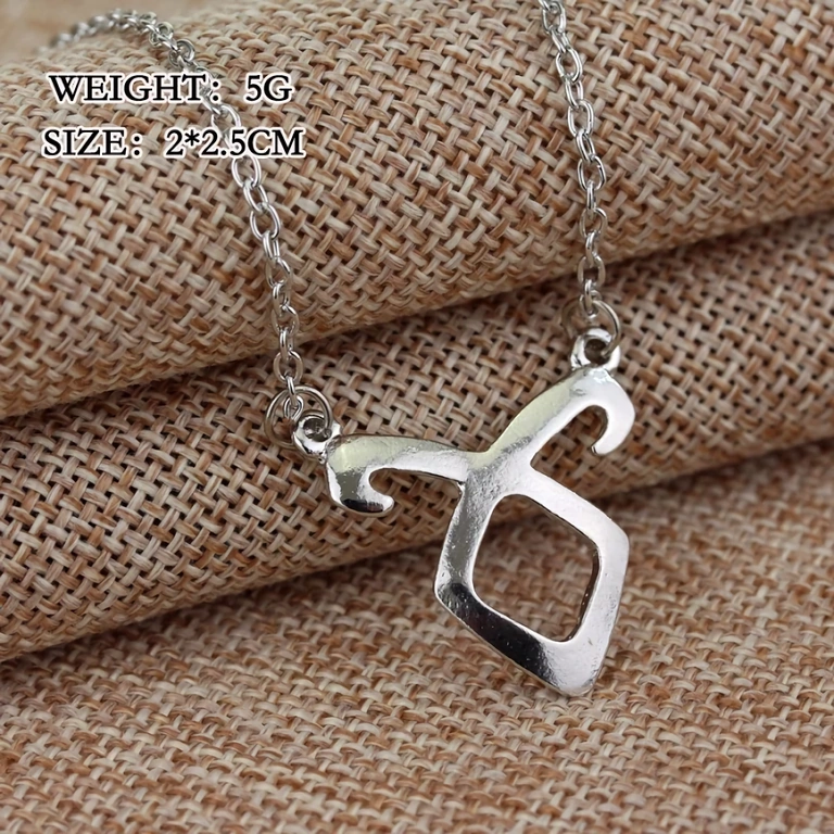 Srebrna biżuteria fantasy inspirowana Shadowhunters i City of Bones