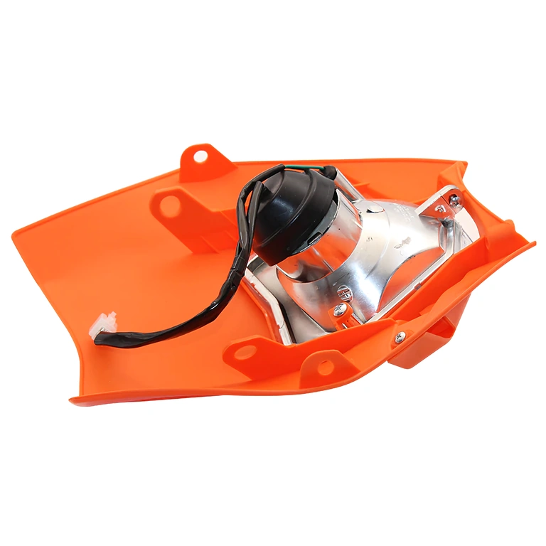 Uniwersalny reflektor moto z 4 gumowymi paskami do szybkiego montażu