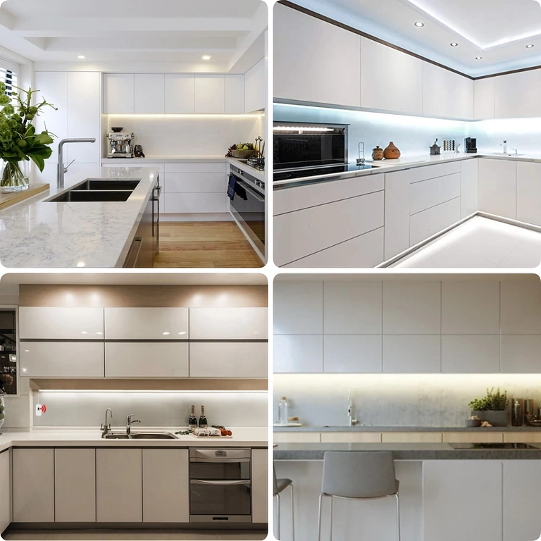 Taśma LED z czujnikiem do montażu pod szafką lub blatem