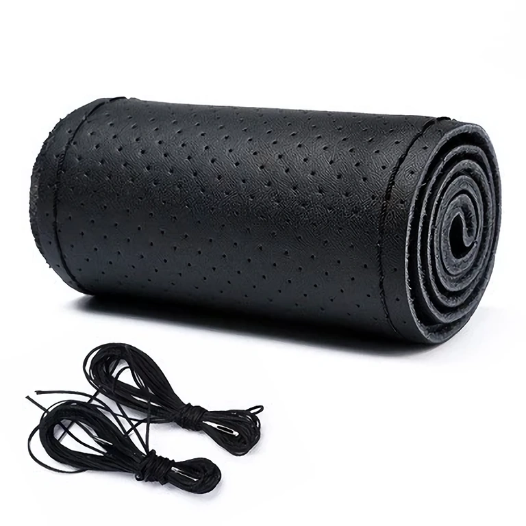 Zestaw pokrowców na kierownicę z igłą i nicią do montażu DIY