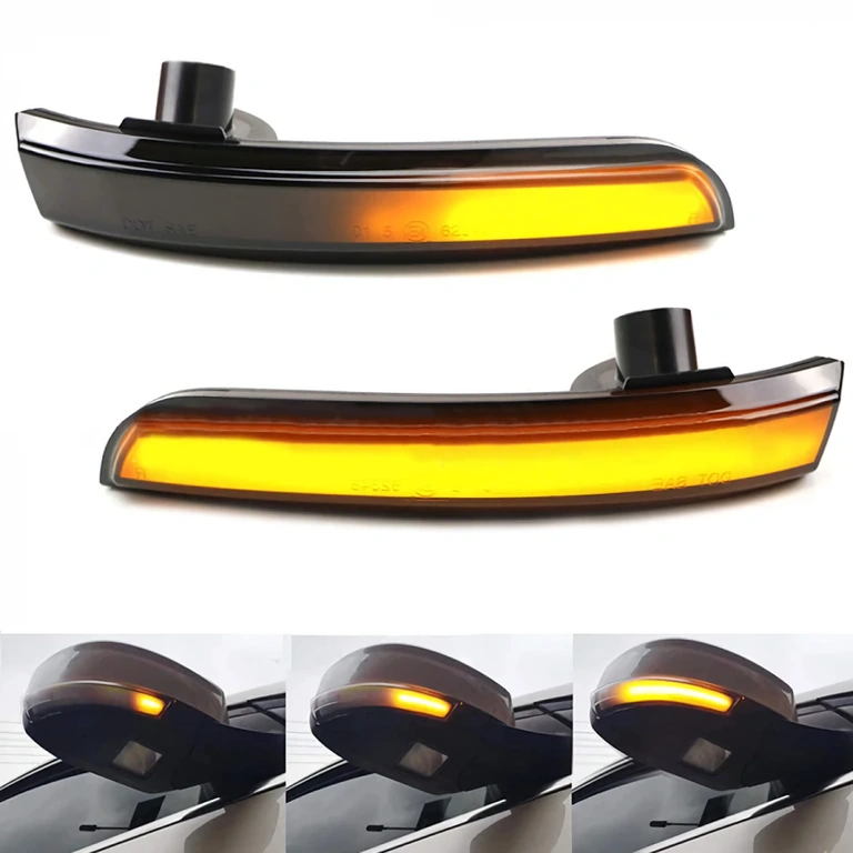 Montaż bez zmian dla kierunkowskazów w lusterku