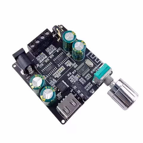 Wzmacniacz Audio Bluetooth Hi-Fi 2x100W Klasa D – Moduł Stereo Samochodowy Profesjonalny