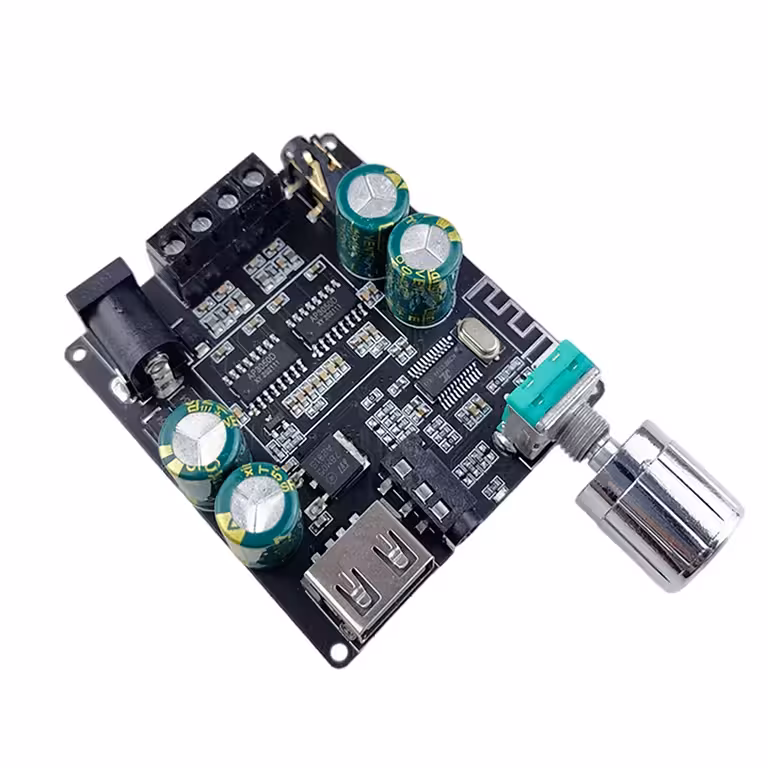 Wzmacniacz Audio Bluetooth Hi-Fi 2x100W Klasa D – Moduł Stereo Samochodowy Profesjonalny