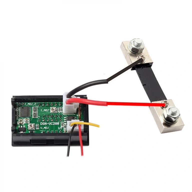 Precyzyjny amperomierz z szuntem do dużych prądów