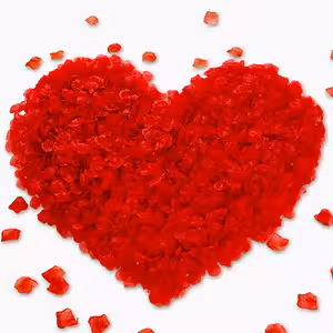 Sztuczne Czerwone Płatki Róż – 500 Sztuk do Dekoracji Romantycznej, Ślubnej i Walentynkowej