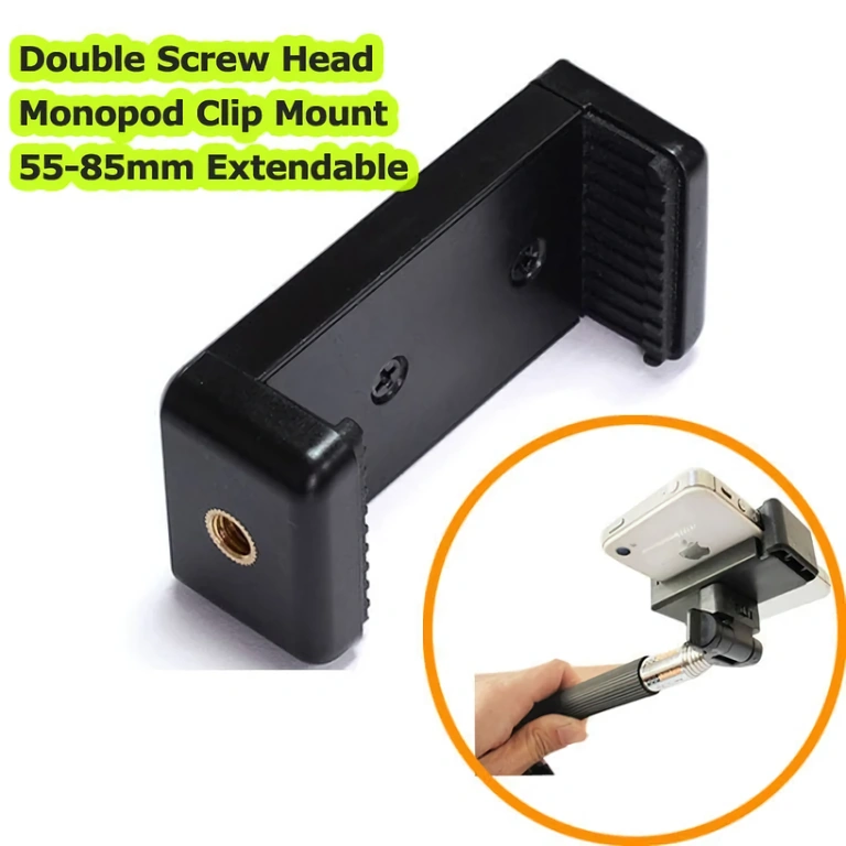 Uniwersalne szczypce do mocowania smartfona na statywie