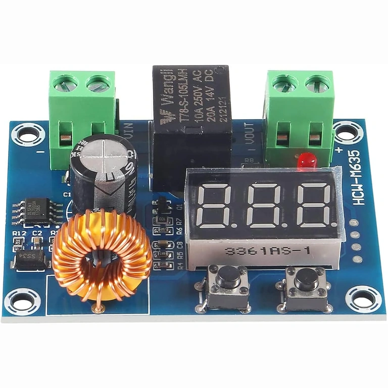 Moduł z wyświetlaczem cyfrowym i funkcją automatycznego odcięcia, model XH-M609