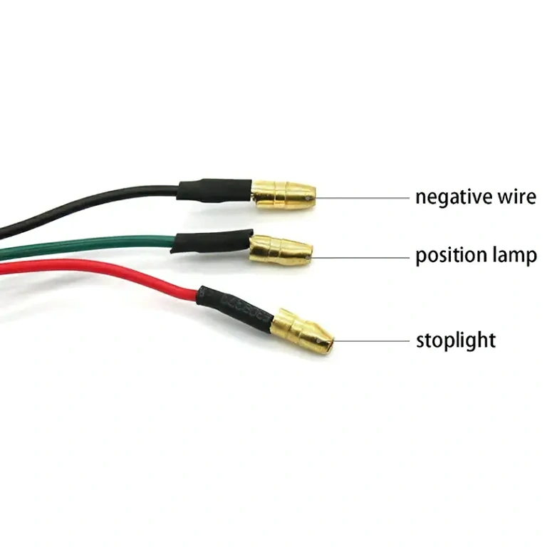 Pełne tylne światło do motocykli MX i enduro z diodami LED