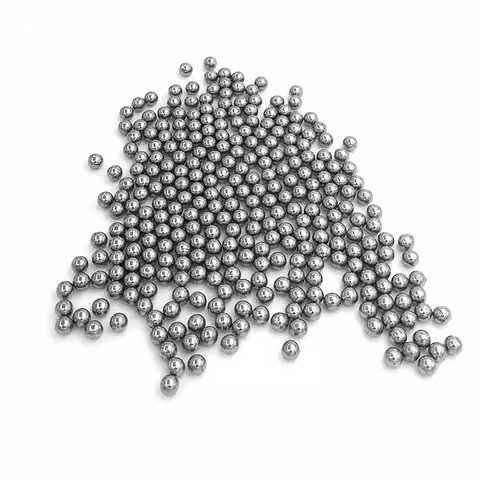 Metalowe Kulki do Procy 8 mm – zestaw 100 sztuk do Strzelania Precyzyjnego