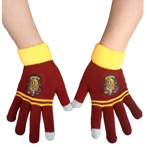 Rękawice Zimowe Harry Potter Gryffindor – Oficjalne Ubranie Hogwart