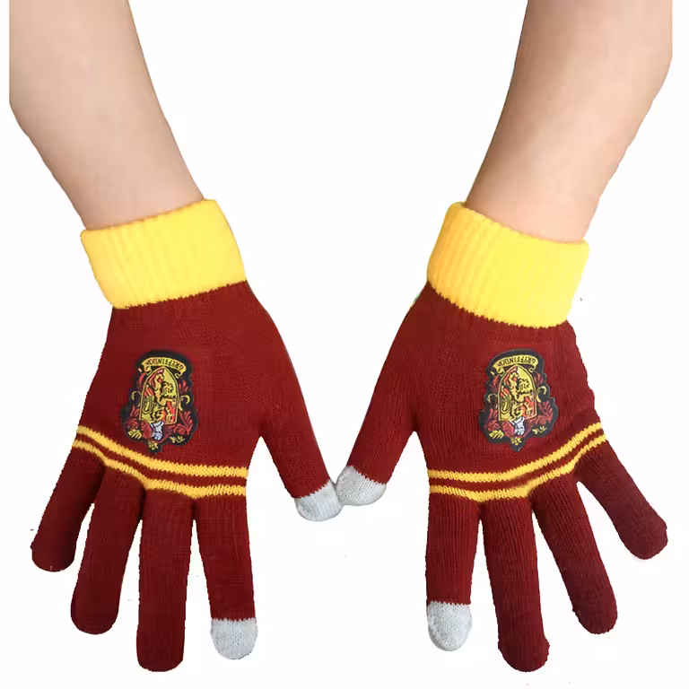 Rękawice Zimowe Harry Potter Gryffindor – Oficjalne Ubranie Hogwart