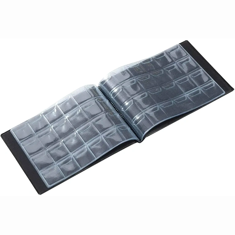 Duży album na monety, wymiary 3x3 cm na kieszonkę