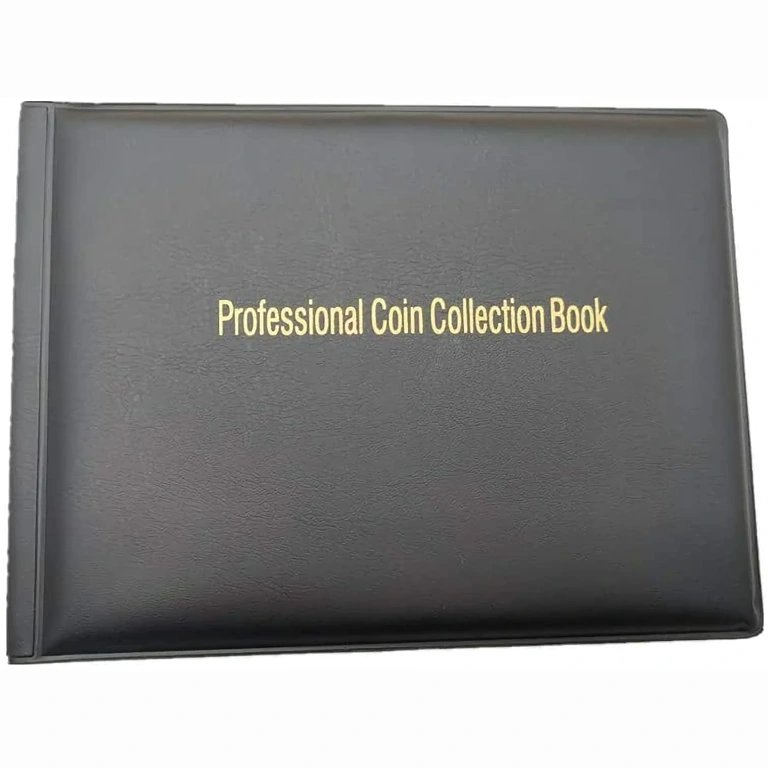 Album z kieszonkami na monety, idealny dla początkujących i zaawansowanych kolekcjonerów