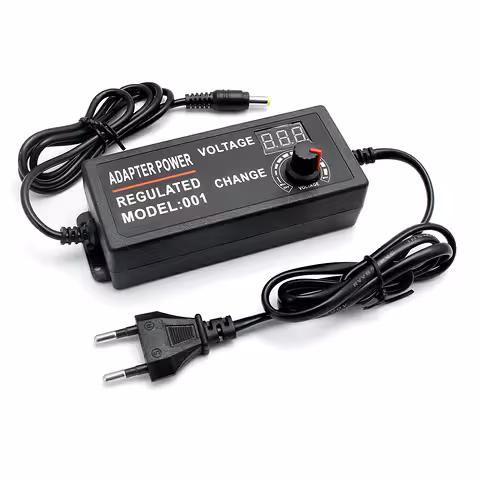 Ładowarka / Zasilacz Uniwersalny Regulowany 3V-24V 3A – Regulator Napięcia Zmienny