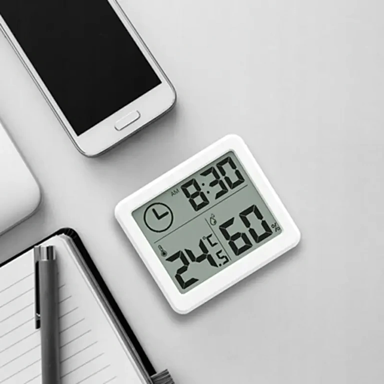 Urządzenie do kontroli klimatu w pokoju, wyświetlacz LCD, nowoczesny design