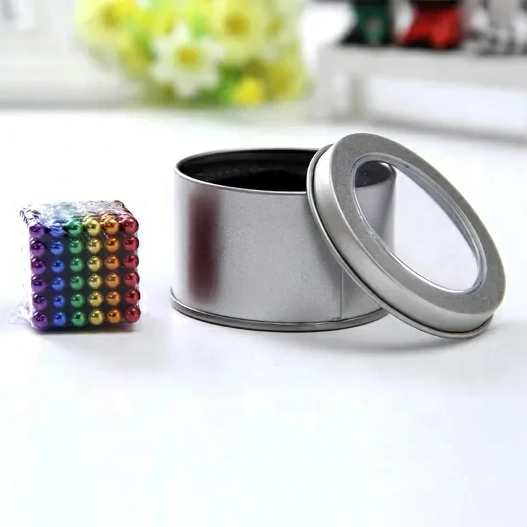 Zestaw prezentowy kulek magnetycznych – idealny do relaksu i konstrukcji 3D