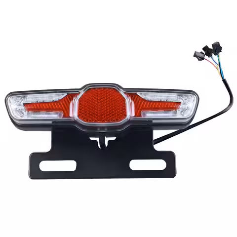 Lampa Tylna LED z Kierunkowskazem 36V 48V 60V – Stop Hulajnogi / Roweru / Skutera Elektrycznego