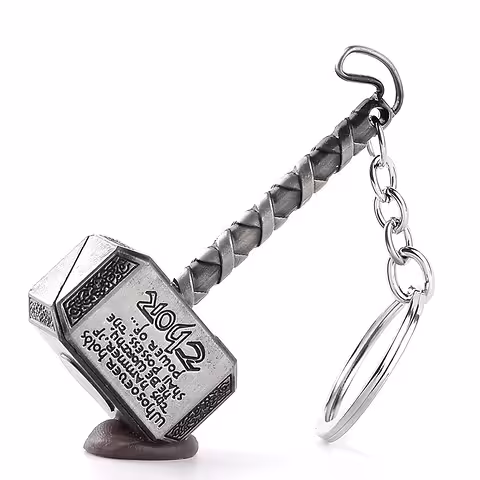 Brelok Młot Thora – Wisiorek Mjolnir, Legendarny Młot Boga Grzmotu
