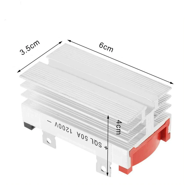 Trójfazowy prostownik do konwersji prądu trójfazowego 50A