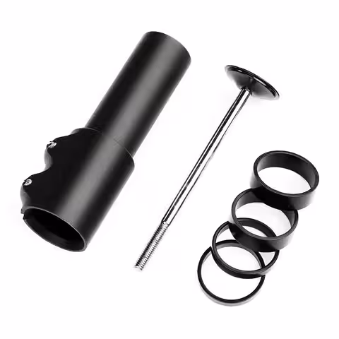 Podwyższenie Kierownicy Roweru 28.6 mm – Adapter Podnoszący Kierownicę, Regulowany Przedłużacz Aluminiowy