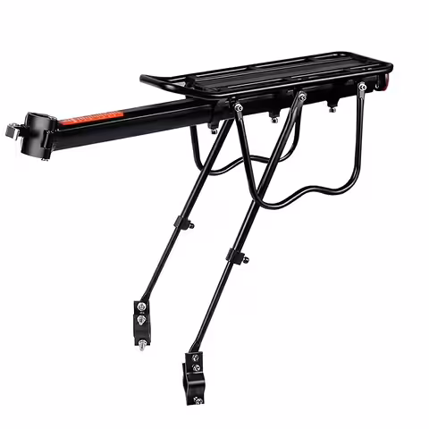 Bagażnik Rowerowy Aluminiowy 26, 27.5, 28, 29 cali – Mocowanie do Siodła, Udźwig 50kg