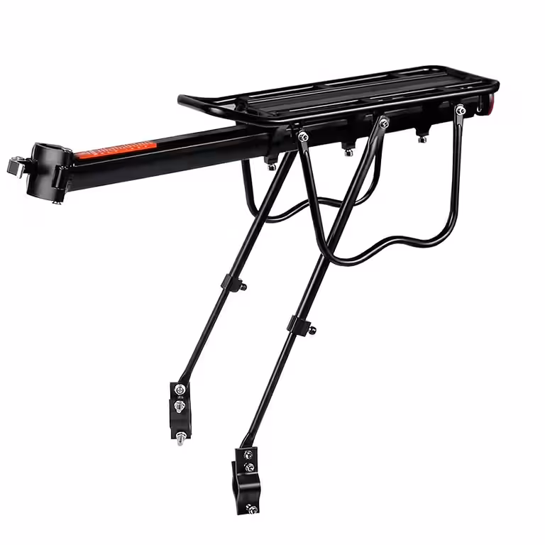 Bagażnik Rowerowy Aluminiowy 26, 27.5, 28, 29 cali – Mocowanie do Siodła, Udźwig 50kg