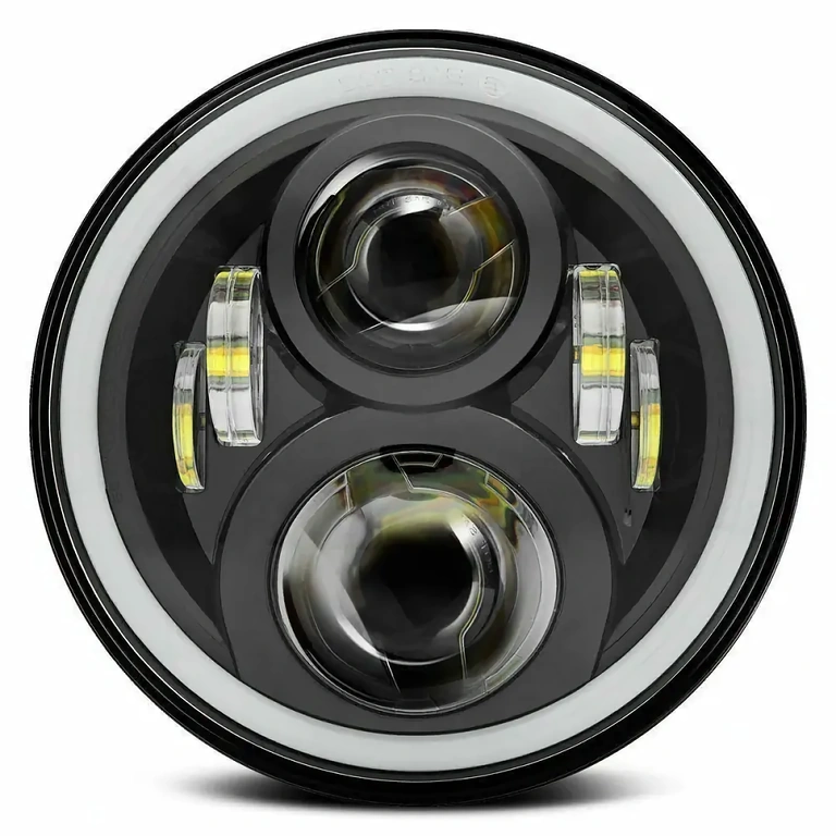 Uniwersalna lampa LED 7 cali, kompatybilna z autem, motocyklem, ATV, ciężarówką, traktorem