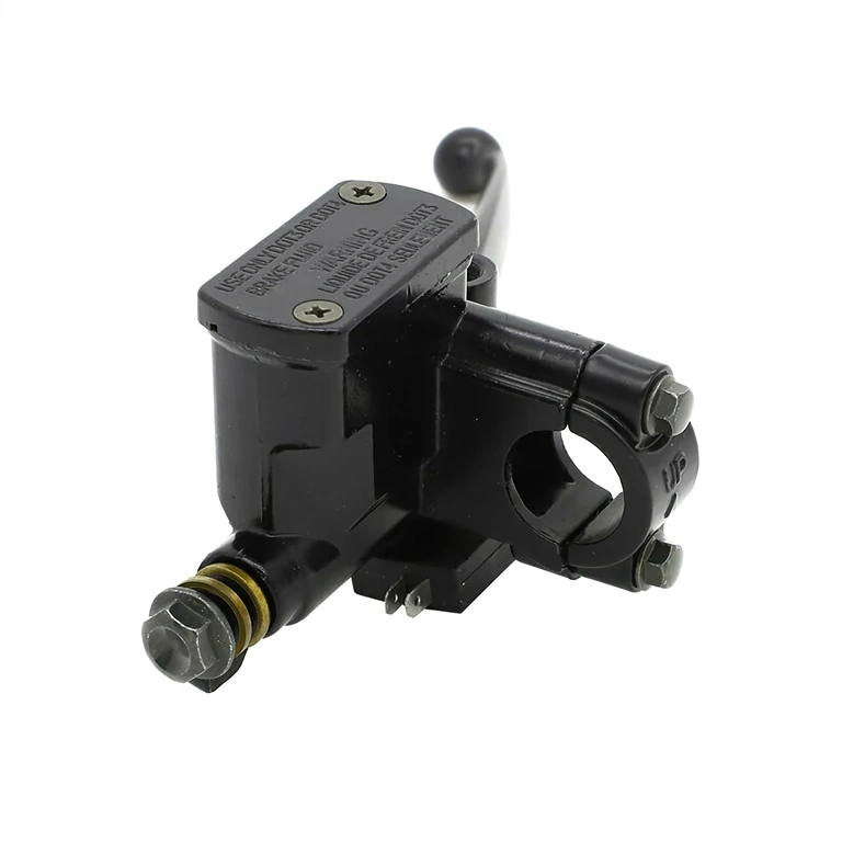 Dźwignia i pompa hamulcowa hydrauliczna prawa do motocykla lub skutera