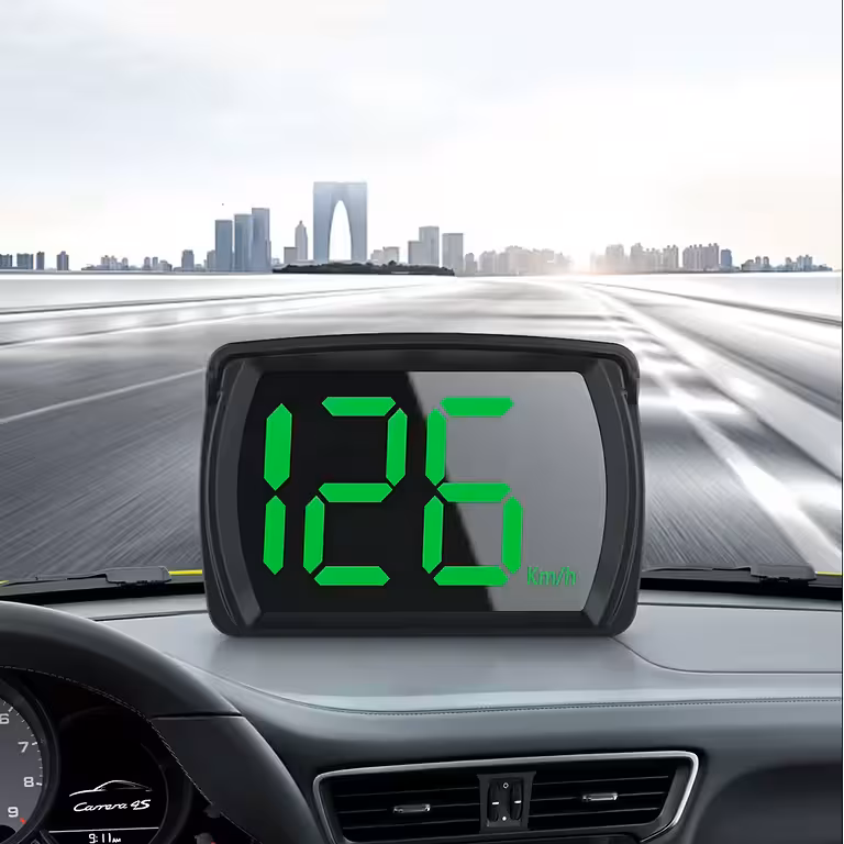 Cyfrowy Prędkościomierz GPS Uniwersalny Auto i ATV z Wyświetlaczem LED i Zasilaniem USB