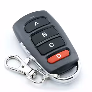 Dodatkowy Pilot 433MHz do Przekaźnika 4 Kanały – Kod 1527 / 2262, Zasięg 50 m