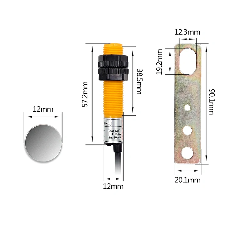 Cyfrowy licznik z czujnikiem magnetycznym do monitorowania cykli