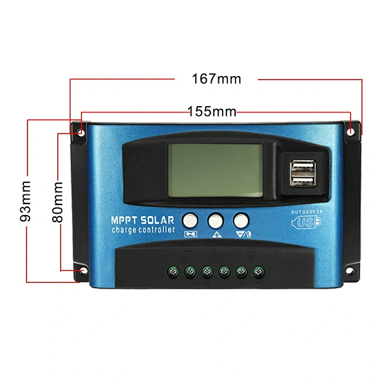 Regulator ładowania do systemów solarnych o małych wymiarach