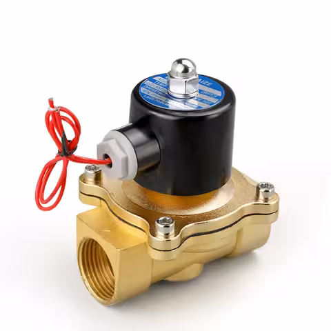 Elektrozawór Woda/Powietrze 220V 3/4 z Solenoidem Normalnie Zamknięty – Automatyzacja Nawadniania i Systemy Grzewcze