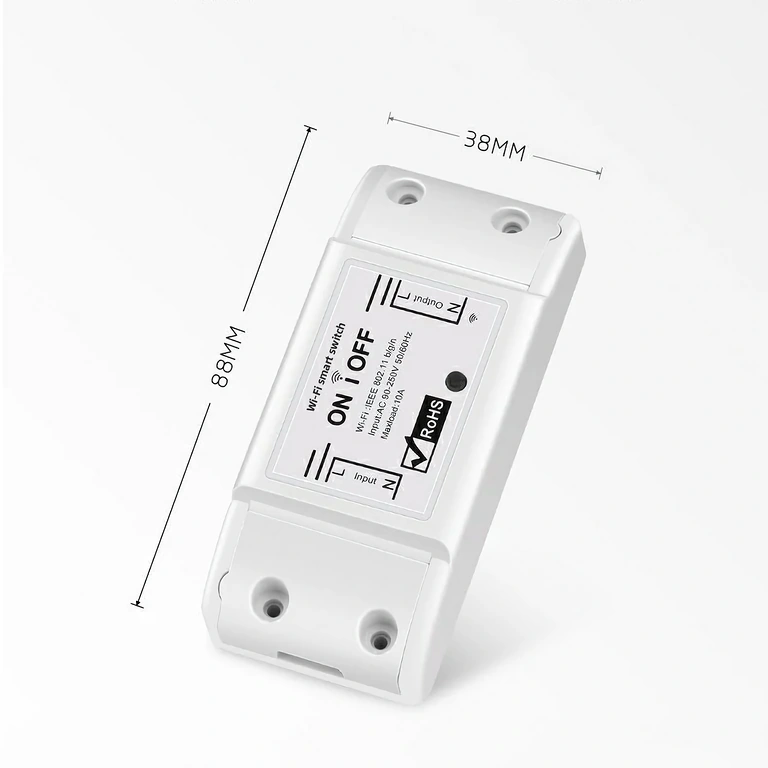 Przekaźnik do przełącznika bezprzewodowego, sterowany smartfonem