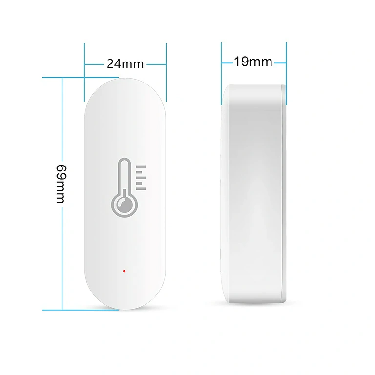 Małe i wydajne urządzenie do pomiaru temperatury i wilgotności