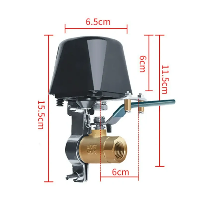 Inteligentny zawór Wi-Fi o małych rozmiarach