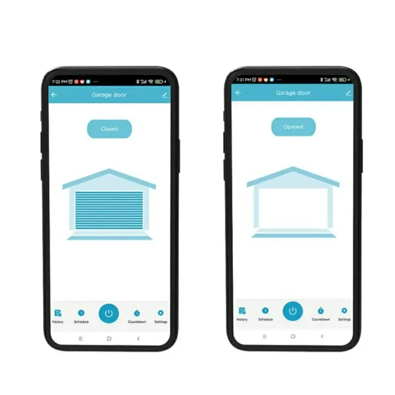 Inteligentny przełącznik WiFi do otwierania i zamykania bram przez smartfon
