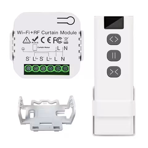 System Automatyzacji Rolet, Żaluzji, Zasłon – WiFi, Tuya, Pilot RF